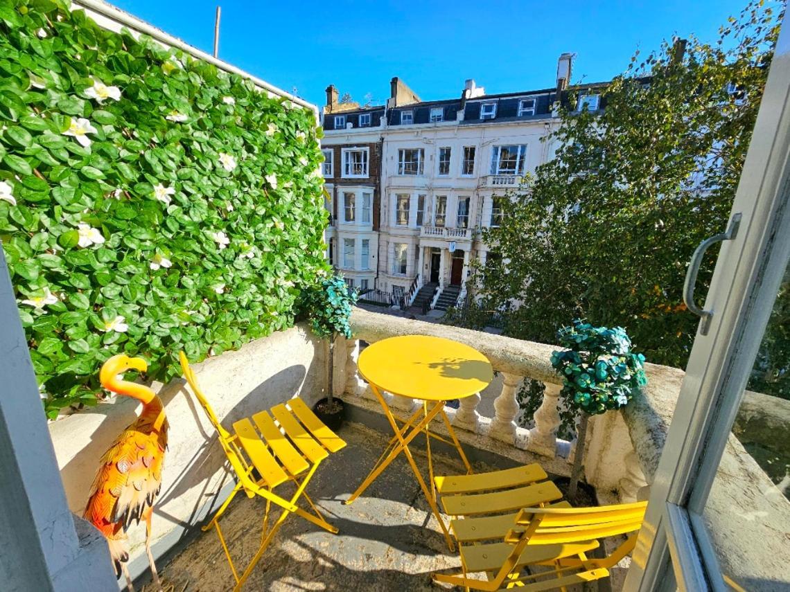 Charming Home With Private Balcony, On 1St Floor, With 2 Bathrooms, 3 Min Walk To Earl'S Court Station London Eksteriør bilde
